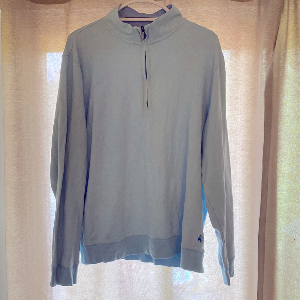 Mens Brooks Brother XL quarter zip pullover